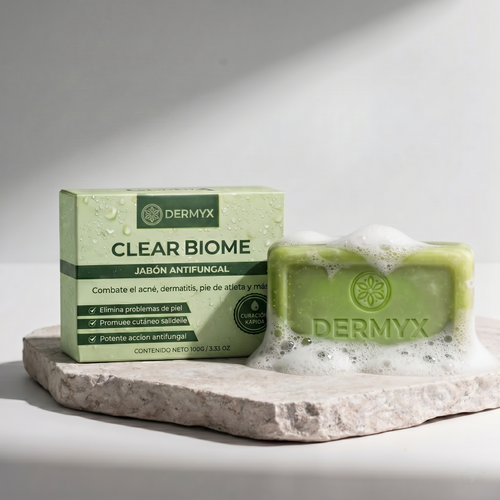 Dermyx® — Jabón Antifúngico de Fase Profunda